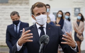 法國總統馬克龍。（圖源：AP）