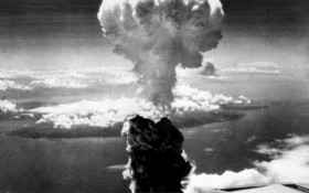 1945年8月9日，日本長崎原爆後上空出現的蘑菇雲。（圖源：PA）