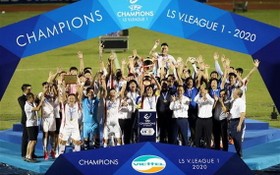 Viettel足球俱樂部首次奪得冠軍。（圖源：互聯網）