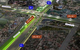 交通委員會提供的范文同街－第二環市路交通樞紐配景圖。