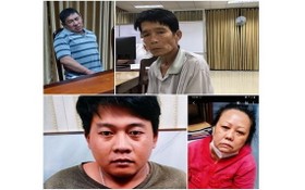 被抓獲的四名販毒嫌犯。（圖源：警方提供）