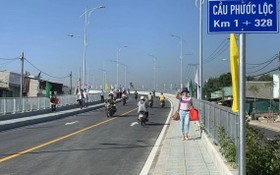 芽皮縣福祿橋於昨(7)日正式通車。（圖源：玲江）
