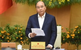 政府總理阮春福在會上致詞。（圖源：VGP）