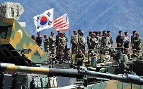 圖為2017年美韓軍演。（圖源：Getty Images）