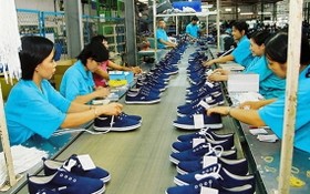 今年第一季度的鞋業出口額達近47億4000萬美元，增長13.5%。 