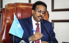 索馬里現任總統穆罕默德。（圖源：AFP）