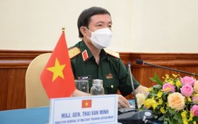 越南人民軍總參謀部軍訓局局長蔡文明少將。（圖源：互聯網）