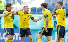 瑞典球隊慶祝進球。（圖源：互聯網）
