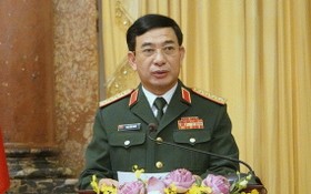 國防部部長潘文江大將。（圖源：阮明）