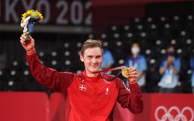 丹麥安賽龍奧運羽球男單奪金