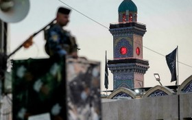 伊拉克巴格達加強安全警戒。（圖源：AFP）