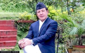 尼泊爾聯邦民主共和國外交部長納拉揚‧卡德卡。（圖源：Narayan Khadka / Facebook）