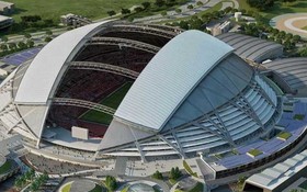 新加坡國家體育場可容納5.5萬人。（圖源：互聯網）
