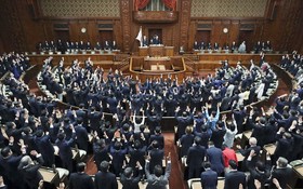 日本首相岸田文雄14日決定解散眾議院。（圖源：AP）