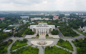 從高處俯瞰的胡志明市國立大學。
