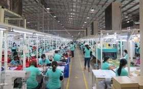 越南Victory International有限責任公司的工廠恢復生產活動。