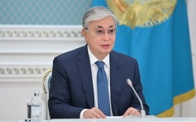 哈薩克斯坦共和國總統卡西姆‧托卡耶夫。（圖：哈通社）