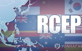 全球規模最大的自由貿易協定《區域全面經濟夥伴關係協定》(RCEP)將於明年2月1日對韓國正式生效。（示意圖：韓聯社）