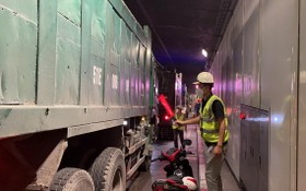 西貢河隧道在開通10年後進行大規模檢定。