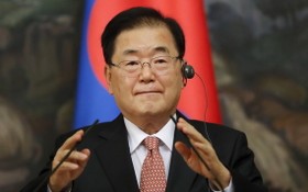 韓國外交部長官鄭義溶。（圖：澎湃影響）