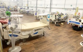 新平郡多層野戰醫院的病人人數已大幅降減。