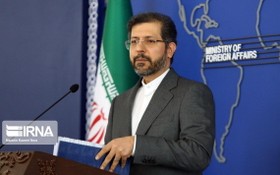 伊朗外交部發言人哈提卜扎德。（圖源：IRNA）