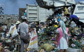 垃圾填埋場是甲烷排放的主要來源並降低健康風險。（圖：聯合國）