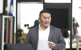 蒙古總統哈勒特馬‧巴圖勒嘎（圖片來源：互聯網）