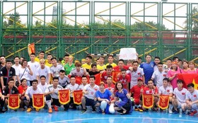 澳門越南同鄉友聯會舉辦青年足球賽。