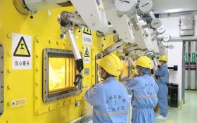 中國首座高水平放射性廢液玻璃固化設施。