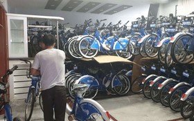 於本月1日，項目的500輛自行車已經運抵本市。
