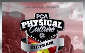 越南PCA健美锦标赛横幅。圖源：互聯網