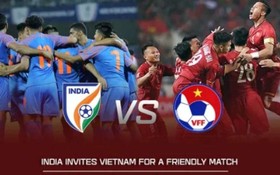 印度邀請越南國足進行友誼賽。