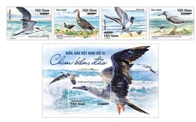 越南海洋與海島郵票即將發行