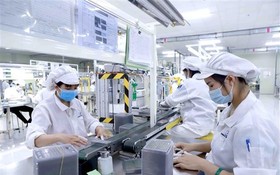 位於永福省平川工業區的Youngbag ViiNa公司生產電子零件。