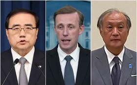 韓美日商定加強合作推動韓半島和平穩定