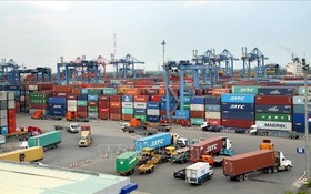 第一西貢港區進出口活動。