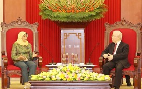 新加坡總統正式訪問越南