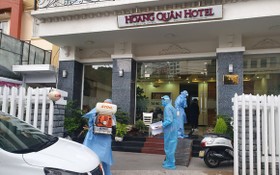 林同省職能部門在該患者曾下榻的酒店進行消毒。