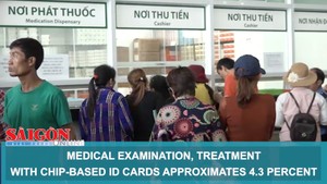 Medical examination, treatment with chip-based ID cards approximates 4.3 percent