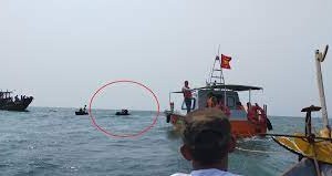 Vietnamese trawler collides with Liberian cargo vessel off Binh Dinh coast