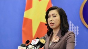 Spokeswoman of the Vietnamese Ministry of Foreign Affairs Le Thi Thu Hang. (Photo: VNA) 