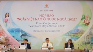 The press conference in Hanoi announcing Vietnam Days Abroad 2022. (Photo from the organizer)