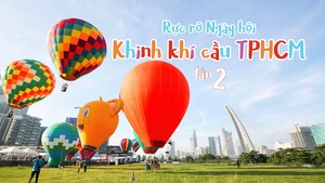 Second HCMC Hot Air Balloon Festival opens