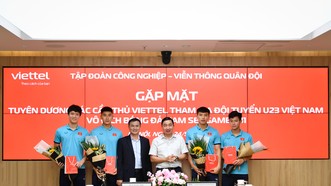Viettel tuyên dương 4 cầu thủ có đóng góp cho U23 Việt Nam tại SEA Games 31