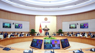 Phó Thủ tướng Phạm Bình Minh chủ trì cuộc họp. Ảnh: VGP/HẢI MINH