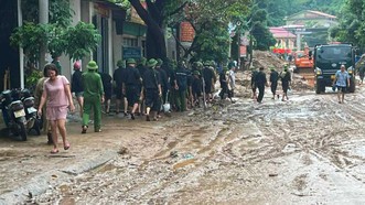 Nghệ An nỗ lực khắc phục lũ quét tại huyện rẻo cao Kỳ Sơn