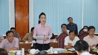 Phó Giám đốc Sở VHTT TPHCM Nguyễn Thị Thanh Thúy phát biểu tại buổi giám sát