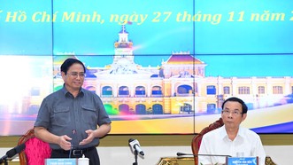 Thủ tướng Phạm Minh Chính làm việc, gỡ khó cho TPHCM về giải ngân vốn đầu tư công