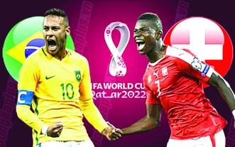 巴西隊能否擊敗瑞士隊？（圖：互聯網）